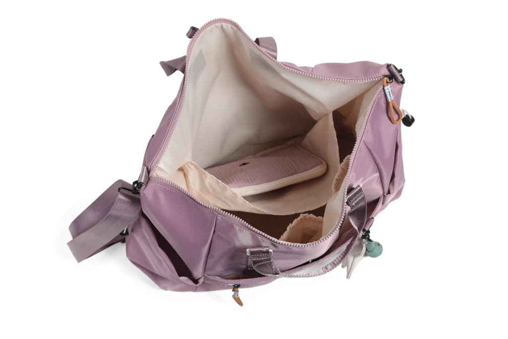 MAR0166 - BP137- BOLSO MATERNAL OLIVIA CHIMOLA PALE PINK