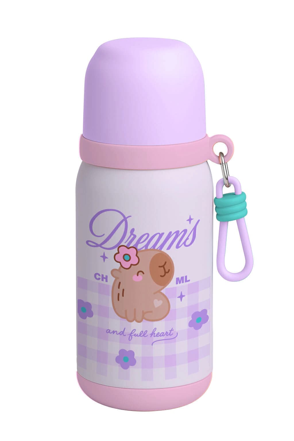BAZ0300 - BZ100-BOTELLAS DREAMY CUP CAPIBARA
