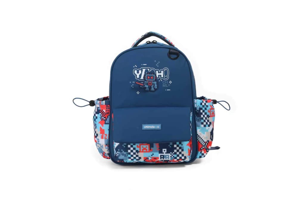 ESC0237 - FS130-MOCHILA SPIN ROBOT ESPALDA 12" BLUE