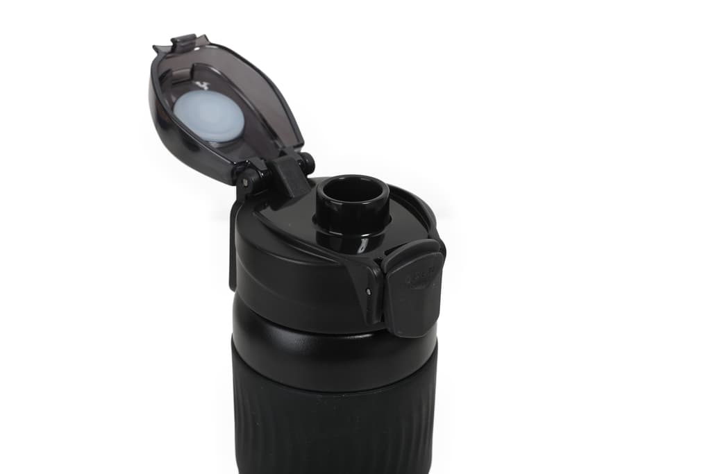 BAZ0259 - BZ102- BOTELLA TERMICA NEGRO 600ML