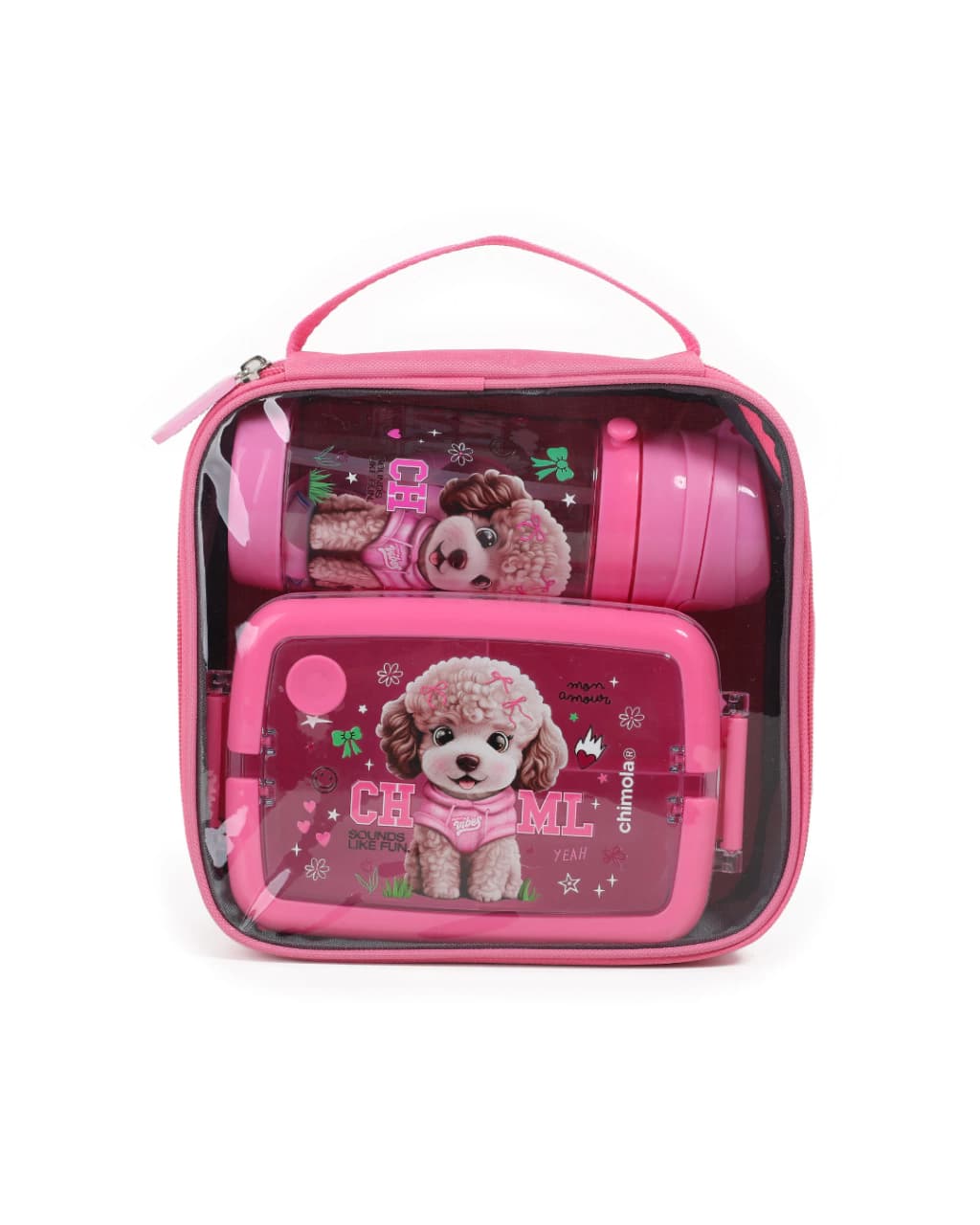 BAZ0287 - BZ147-LUNCHBOX SET POODLE