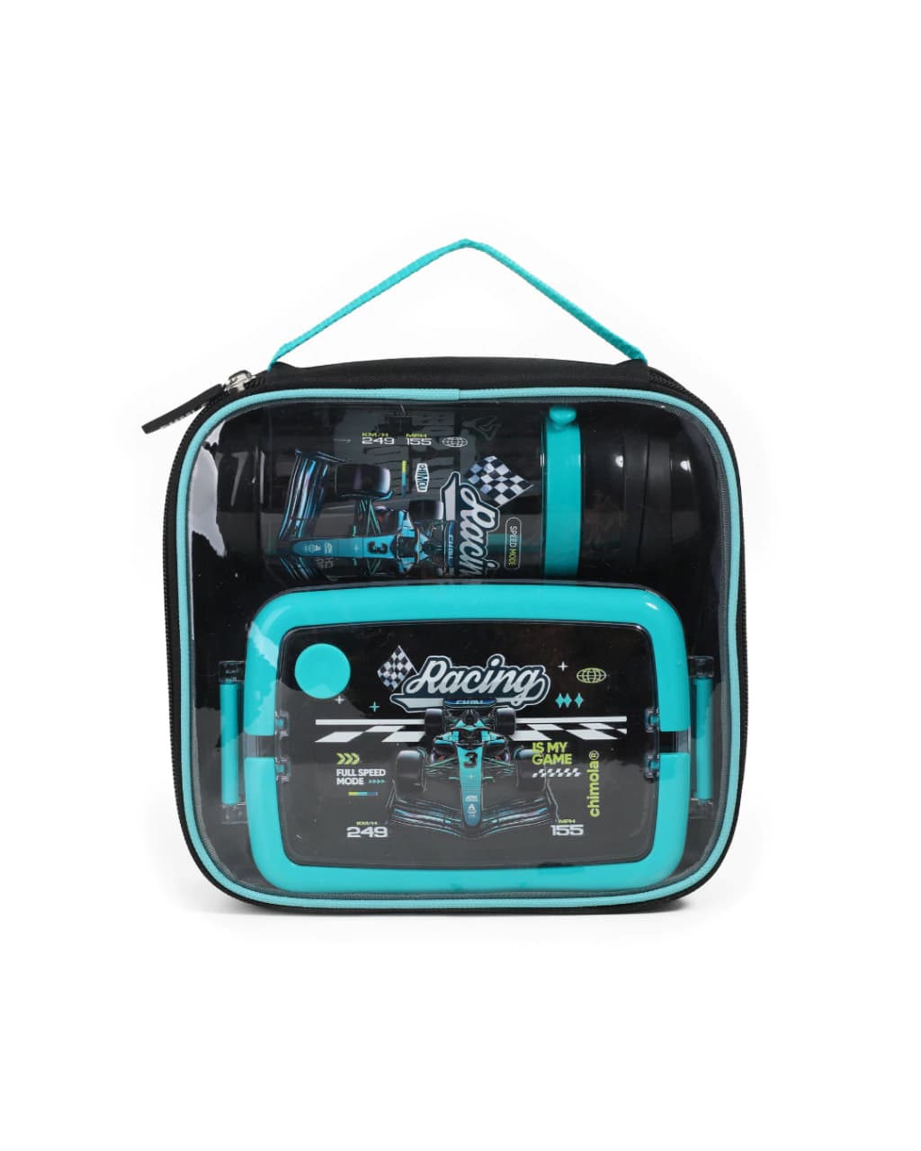 BAZ0289 - BZ149-LUNCHBOX SET RACING CAR