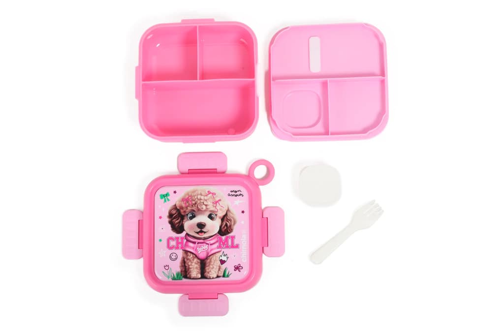 BAZ0299 - BZ133-LUNCHBOX CHIML POODLE