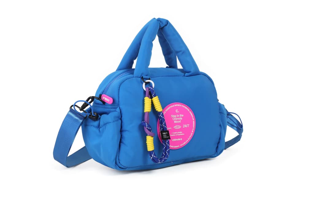 MAR0151 - C50 - CARTERA FLOR CHIM BLUE 