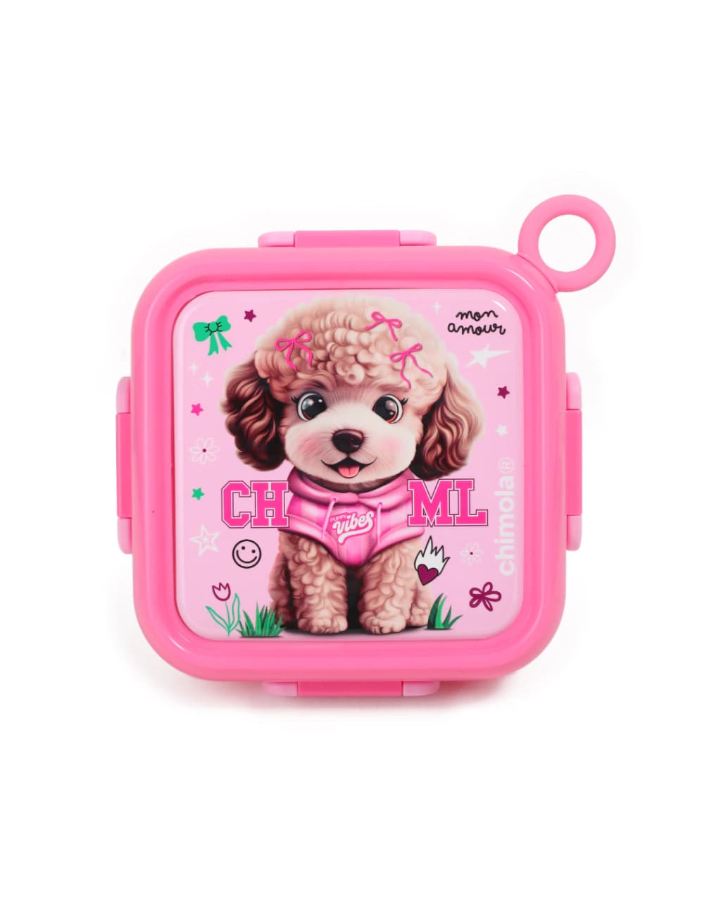 BAZ0299 - BZ133-LUNCHBOX CHIML POODLE