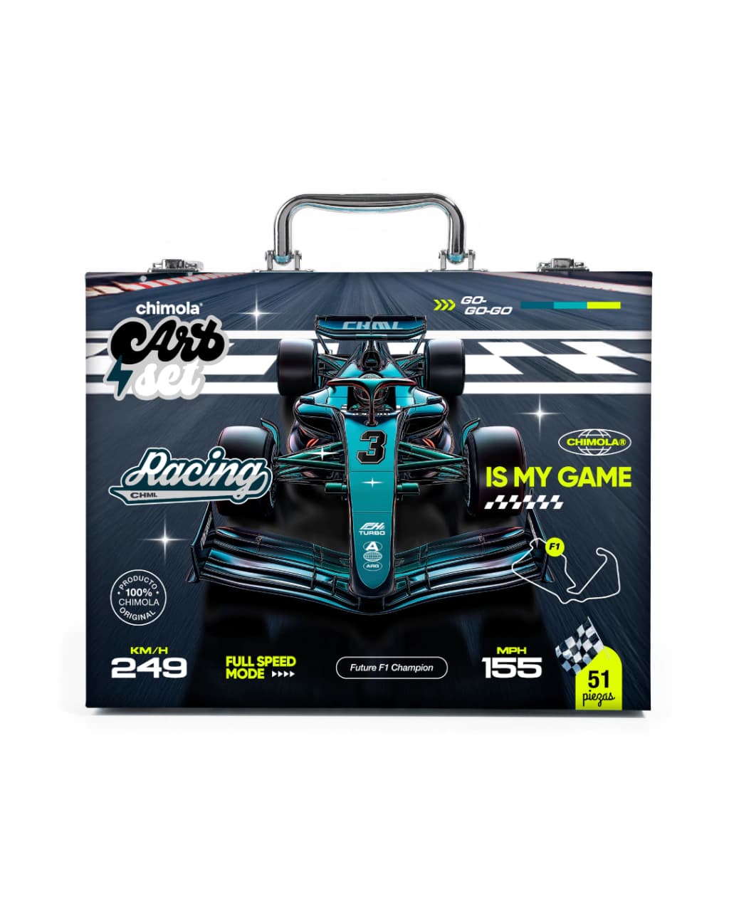 LIB0030 - ST82- SET DE ARTE RACING CAR