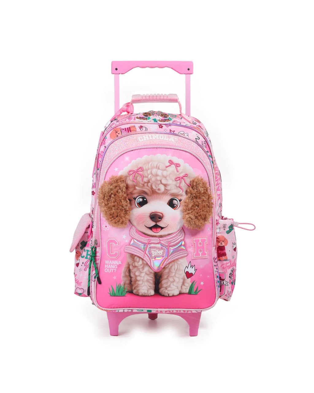 ESC0280 - BT278-MOCHILA CARRO 18" POODLE 