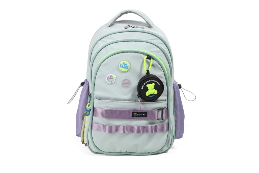 ESC0305 - FS119-MOCHILA STREAMING ESPALDA 18" MINT