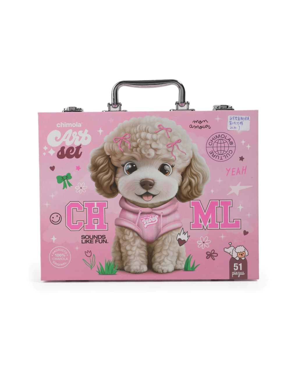 LIB0026 - ST80- SET  DE ARTE POODLE