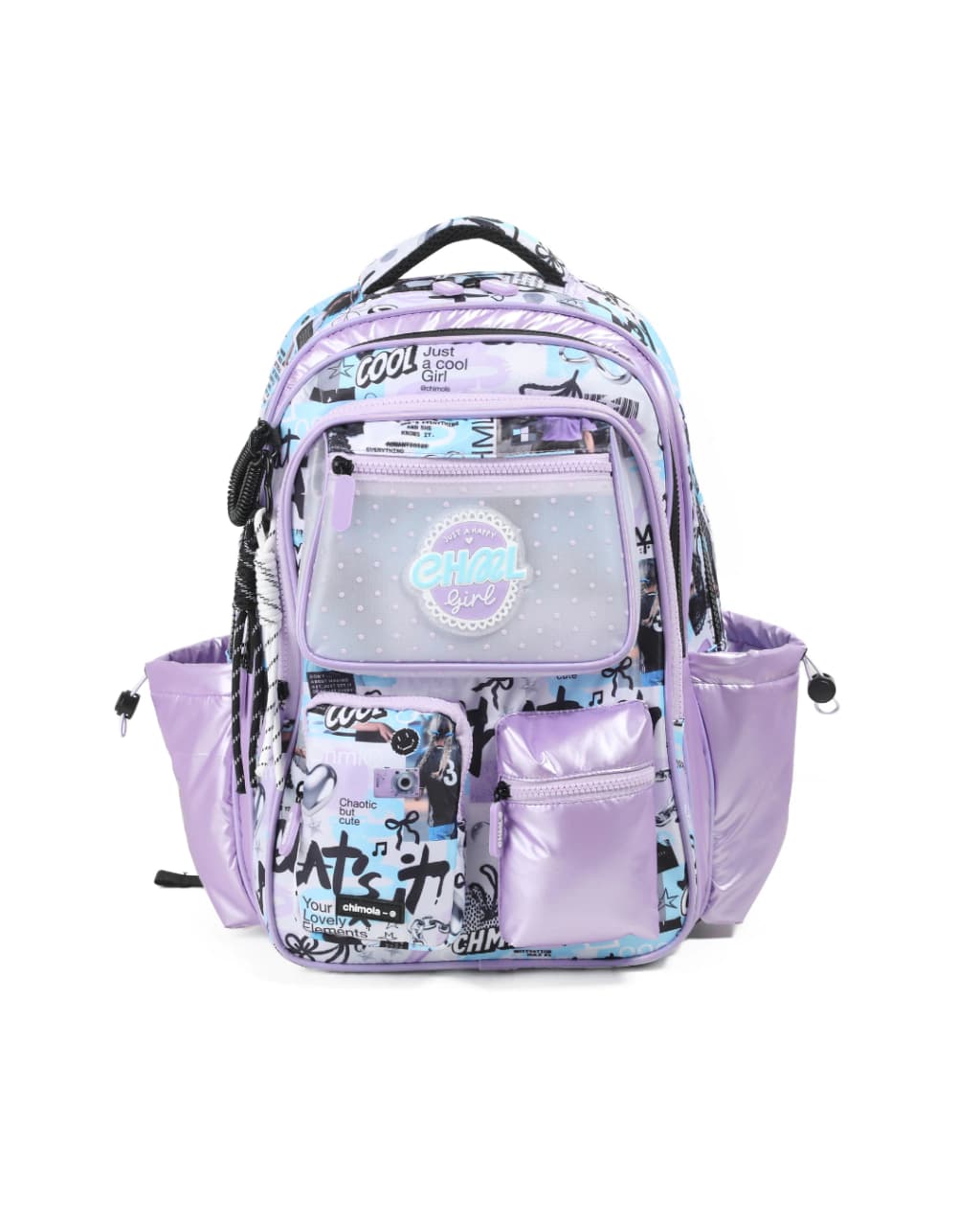 ESC0273 - TR208-MOCHILA COQUETTE ESPALDA 17" PURPLE