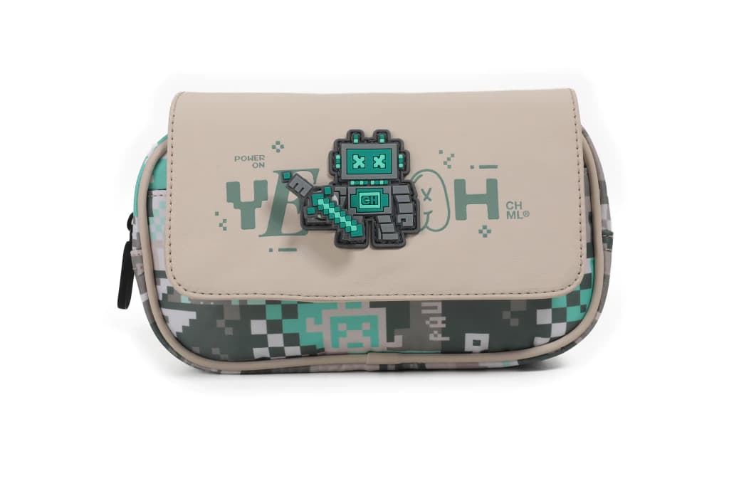 ESC0235 - FS147-CARTUCHERA SPIN ROBOT NUDE