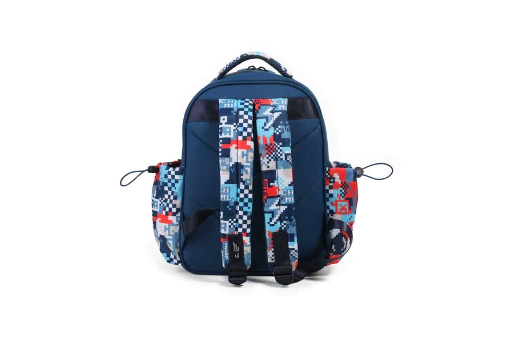 ESC0274 - FS131-MOCHILA SPIN ROBOT ESPALDA 14" BLUE